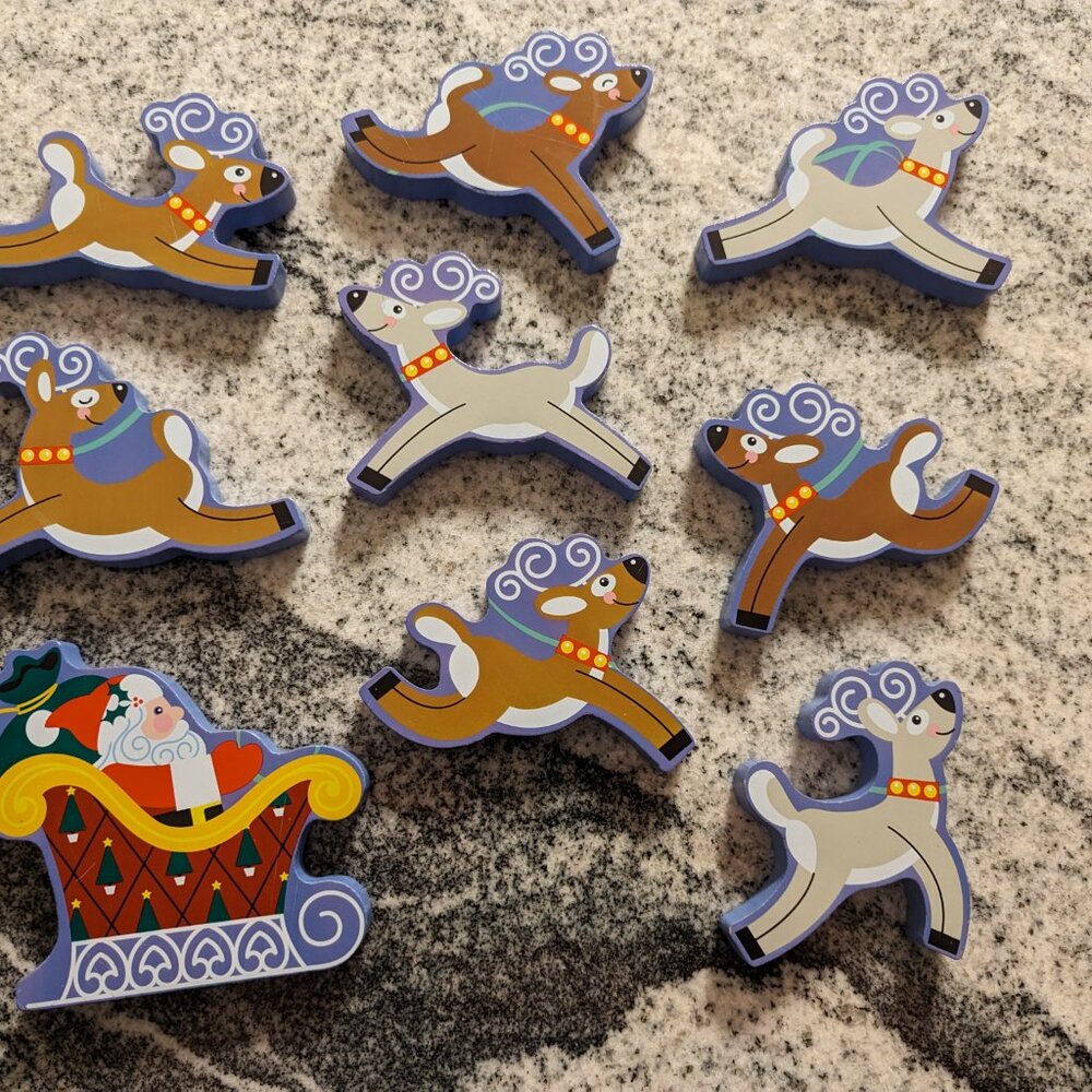 Melissa & Doug Reindeer Puzzle - Picture 3 of 7